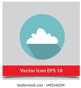 cloud icon Vector EPS 10 design template