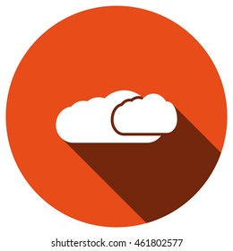 Cloud Icon, vector, icon flat