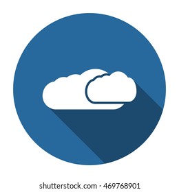 Cloud Icon, vector, icon flat