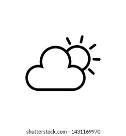cloud icon vector flat design