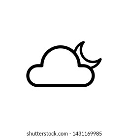 cloud icon vector flat design