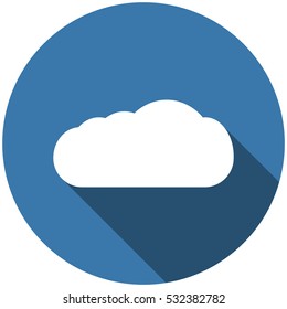 Cloud Icon Vector flat design style