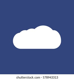 Cloud Icon Vector flat design style