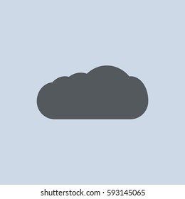Cloud Icon Vector flat design style