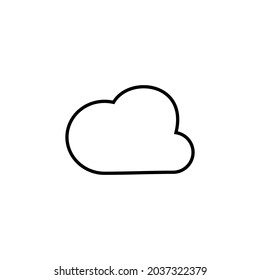 Vector de iconos de la nube, iconos de la nube Ilustración vectorial