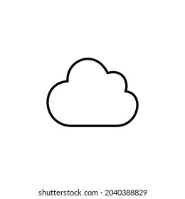Cloud Icon Vector, Cloud  icons Vector illustration