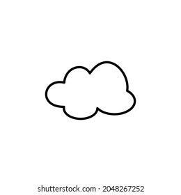 Cloud Icon Vector, Cloud  icons Vector illustration