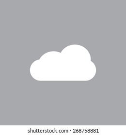 cloud icon, vector illustration