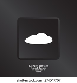 cloud icon, vector illustration