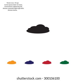 cloud icon, vector illustration
