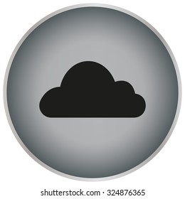 Cloud icon. Vector illustration