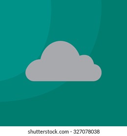 Cloud icon. Vector illustration