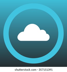 Cloud icon. Vector illustration