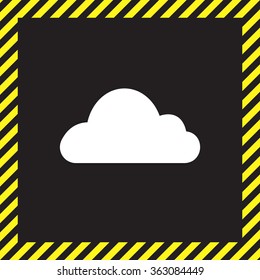 Cloud icon. Vector illustration