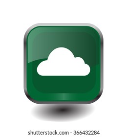Cloud icon. Vector illustration