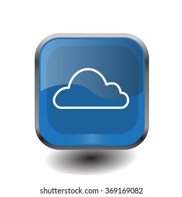 Cloud icon. Vector illustration