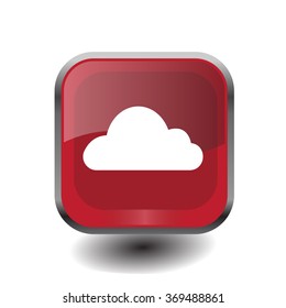 Cloud icon. Vector illustration