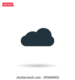 cloud icon, vector illustration