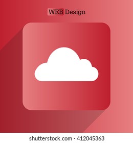 Cloud icon. Vector illustration