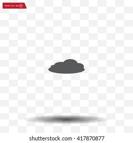 cloud icon, vector illustration