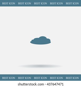 cloud icon, vector illustration