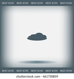 cloud icon, vector illustration