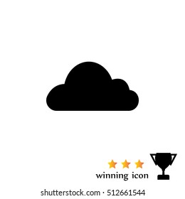 Cloud icon. Vector illustration
