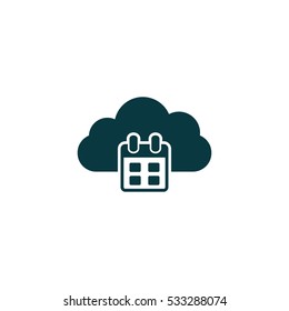 cloud icon, vector illustration