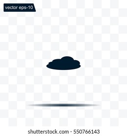 cloud icon, vector illustration