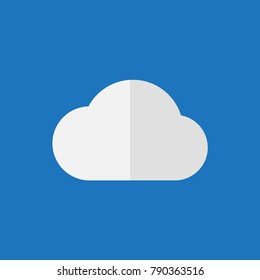 Cloud icon. Vector. Illustration.