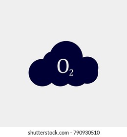 cloud icon, Vector illustration.