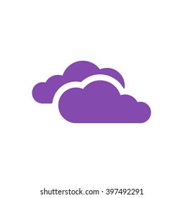 Cloud  icon, vector illustration. Flat design style