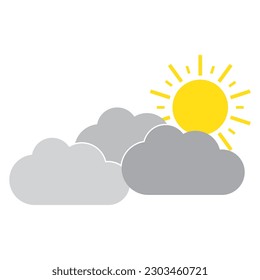 cloud icon vector illustration logo design