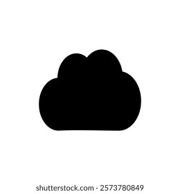 Cloud icon vector illustration. cloud sign and symbol