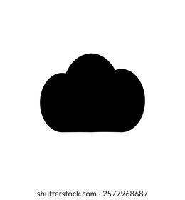 Cloud icon vector illustration. cloud sign and symbol