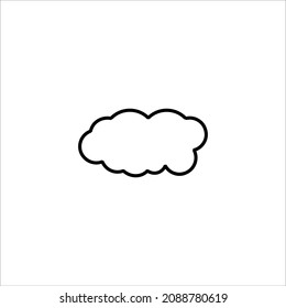 cloud icon vector illustration symbol