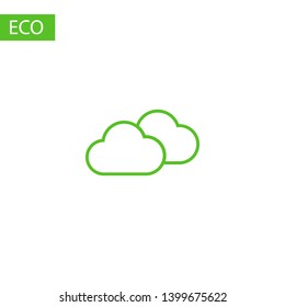 Cloud icon, vector illustration. Vector web design