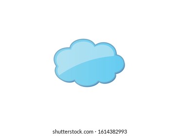 Cloud icon vector. Line sky symbol. Trendy flat weather design. linear graphic pictogram for web site, mobile application. Logo illustration