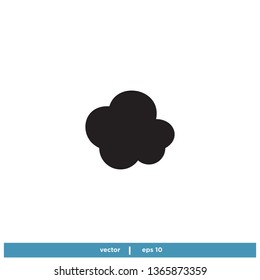 Cloud icon vector logo template