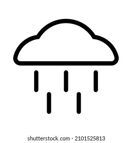 Cloud icon vector. Outline sky symbol. Trendy flat weather outline ui sign design. Thin linear graphic pictogram for web site, mobile application. Logo illustration. smartphone icon. elemen design