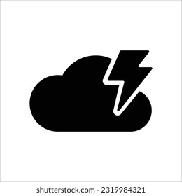 cloud icon vector simple design