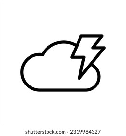 cloud icon vector simple design