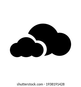 Cloud Icon Vector. Simple flat symbol.