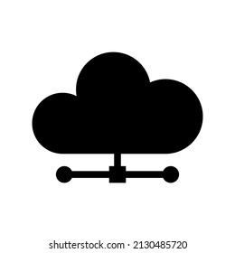 Cloud Icon Vector Symbol Design Illustration
