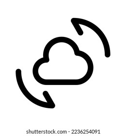 Cloud Icon Vector Symbol Design Illustration