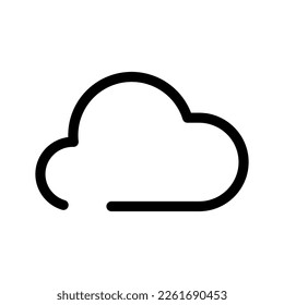 Cloud Icon Vector Symbol Design Illustration