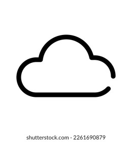 Cloud Icon Vector Symbol Design Illustration