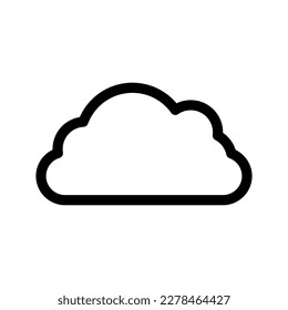 Cloud Icon Vector Symbol Design Illustration