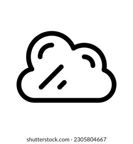 Cloud Icon Vector Symbol Design Illustration