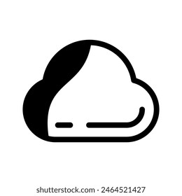 Cloud Icon Vector Symbol Design Illustration